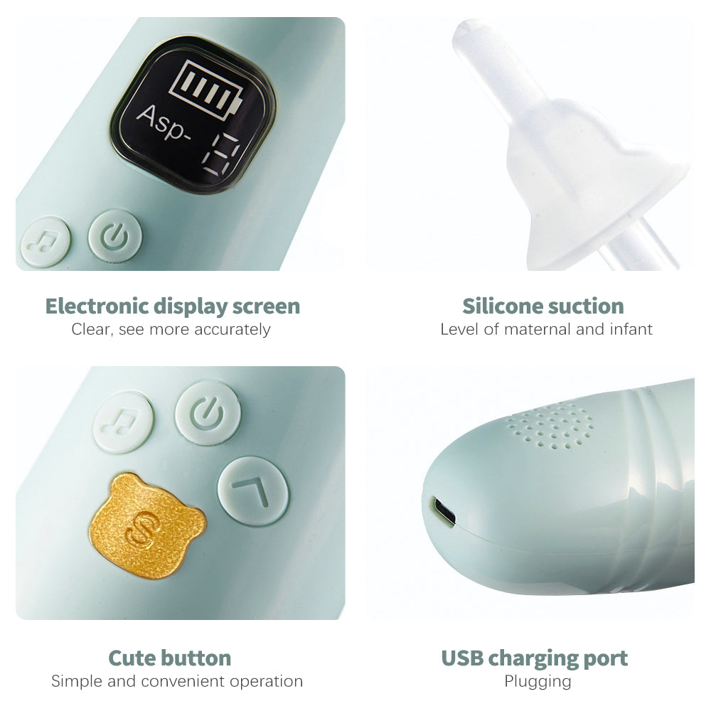 Baby Nose Cleaner (Pain-Free & Gentle Suction)